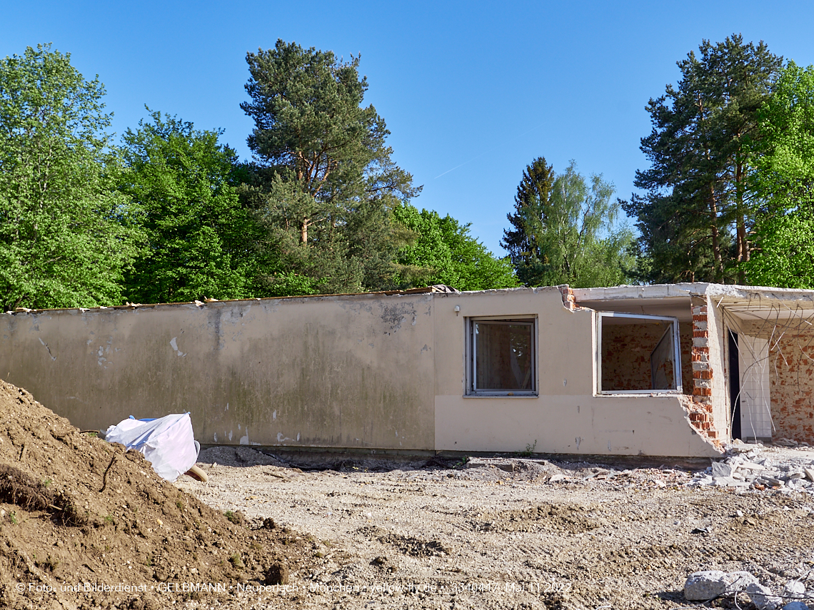 11.05.2022 - Baustelle am Haus für Kinder in Neuperlach
